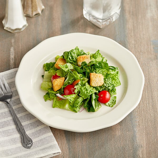9" Scalloped Salad Plate rental