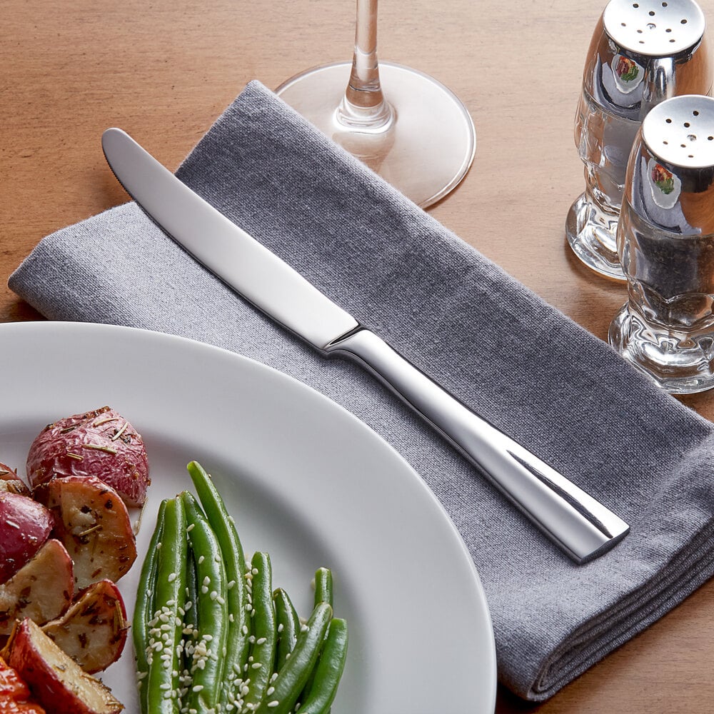 18/0 Stainless Steel Heavy Weight Flatware Set Knife rental