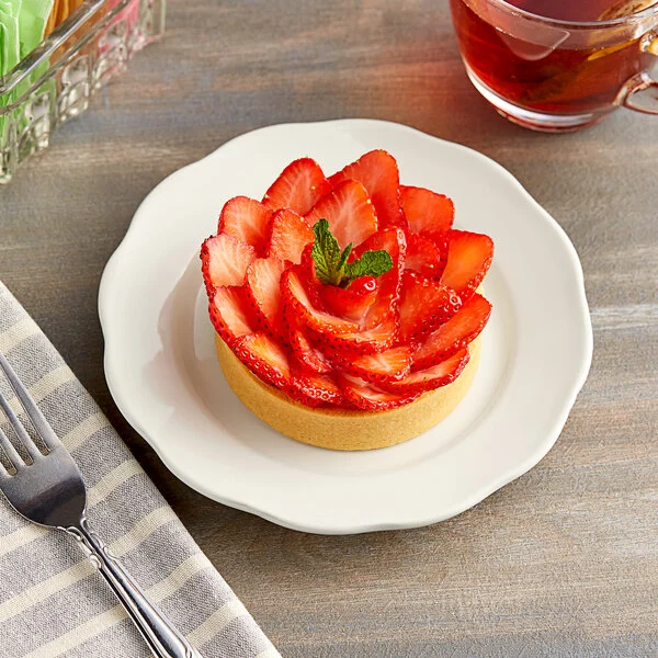 6 3/8" Scalloped Dessert Plate rental