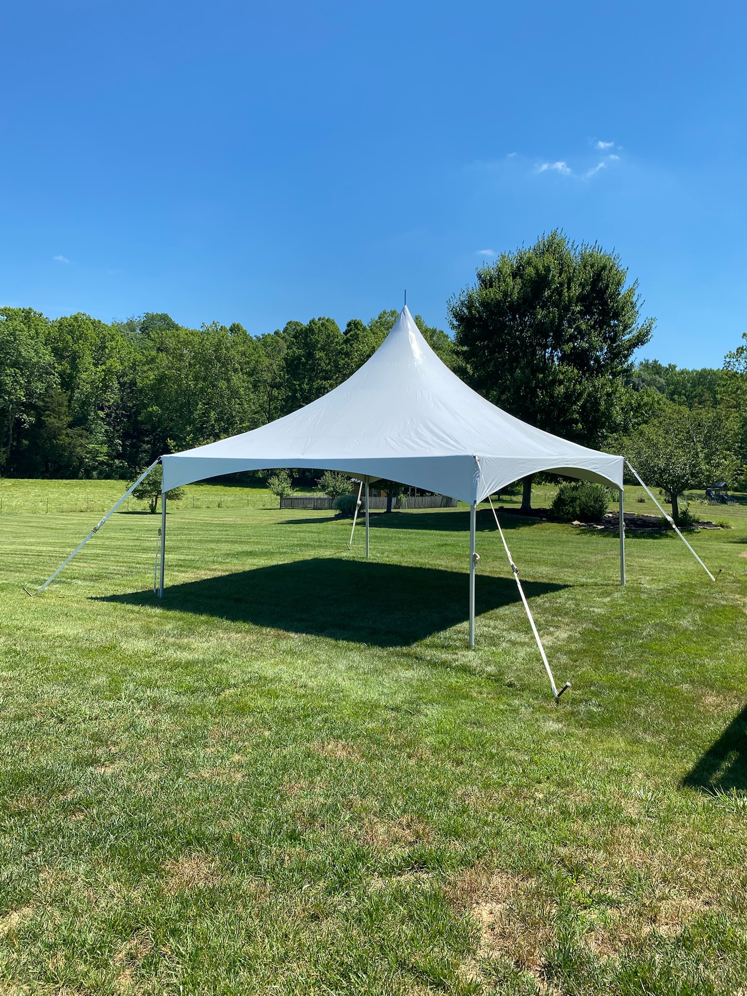 20x20 High Peak Tent rental