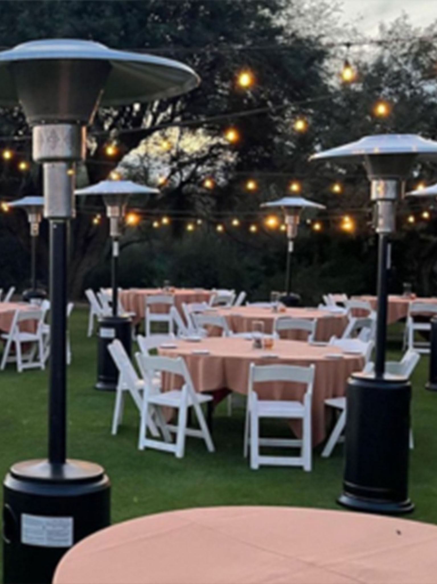 Patio heater rental