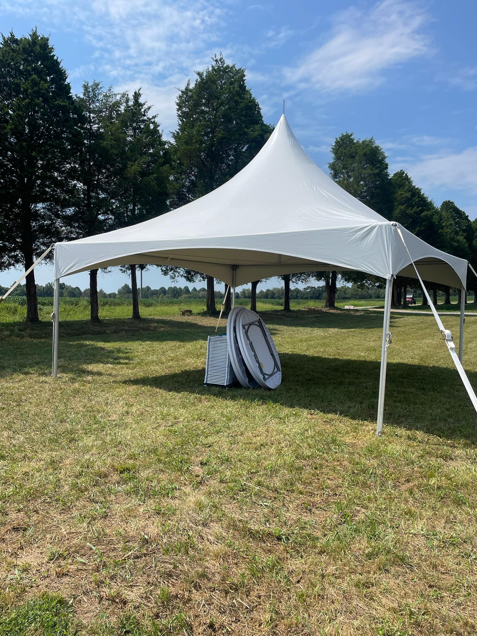 20x20 high peak tent rental rental